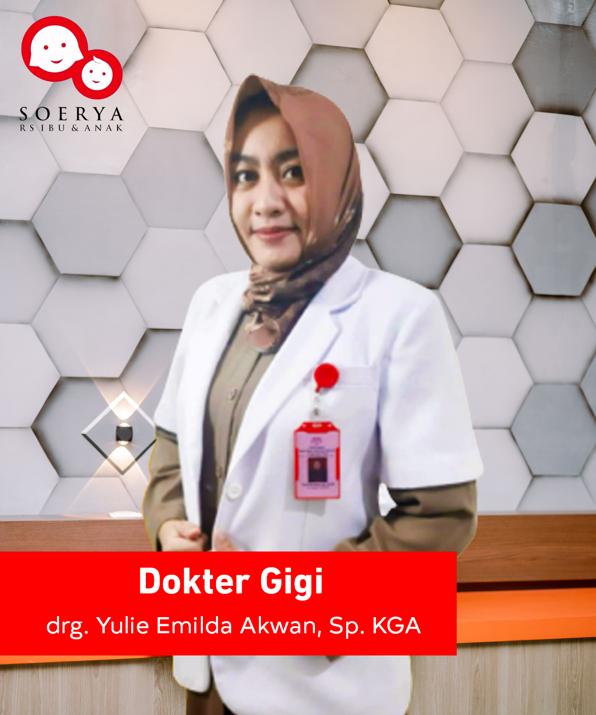 drg. Yulie Emilda Akwan, Sp. KGA