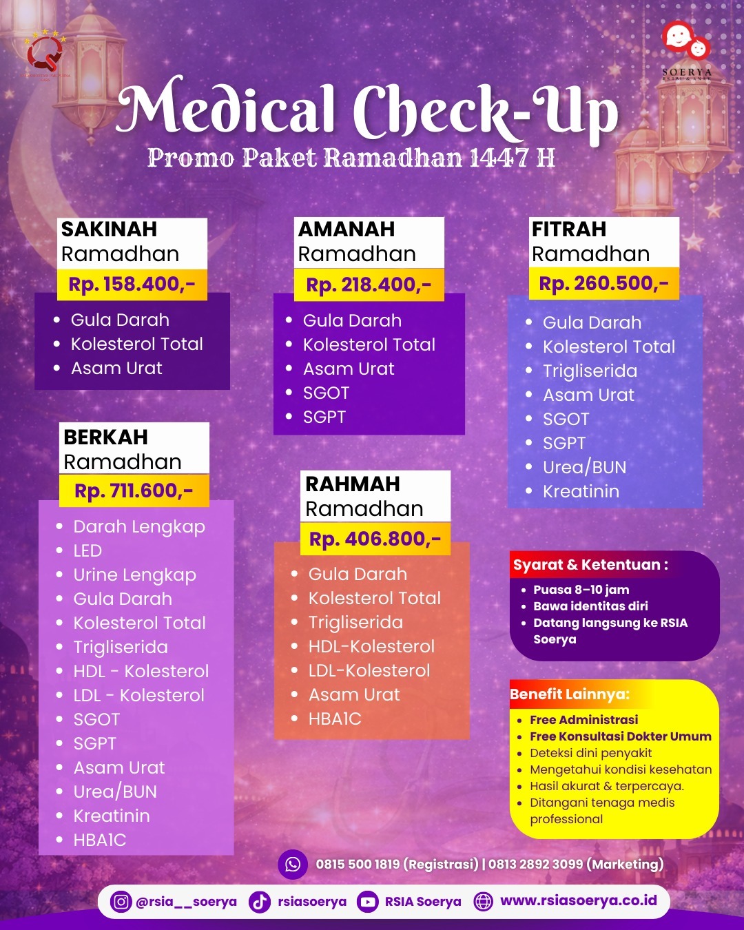 Promo Medical Check Up